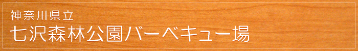 県立七沢森林公園　ベキュー場